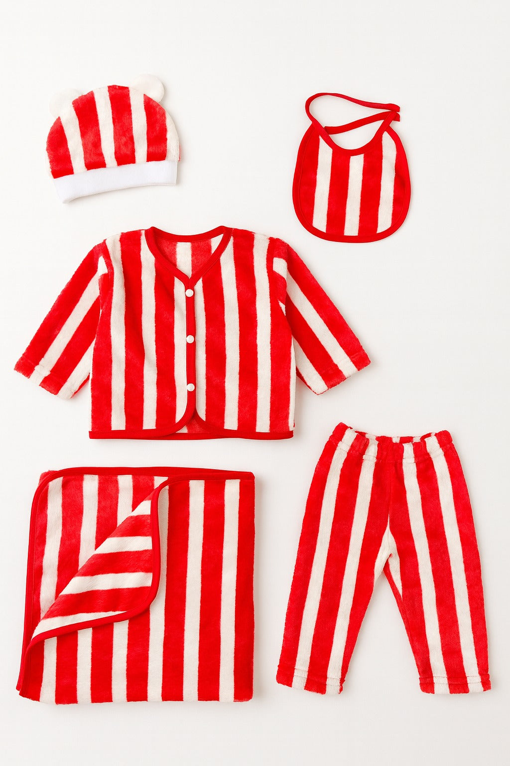 N1013-5 Piece Winter Starter Set - (0-3M)